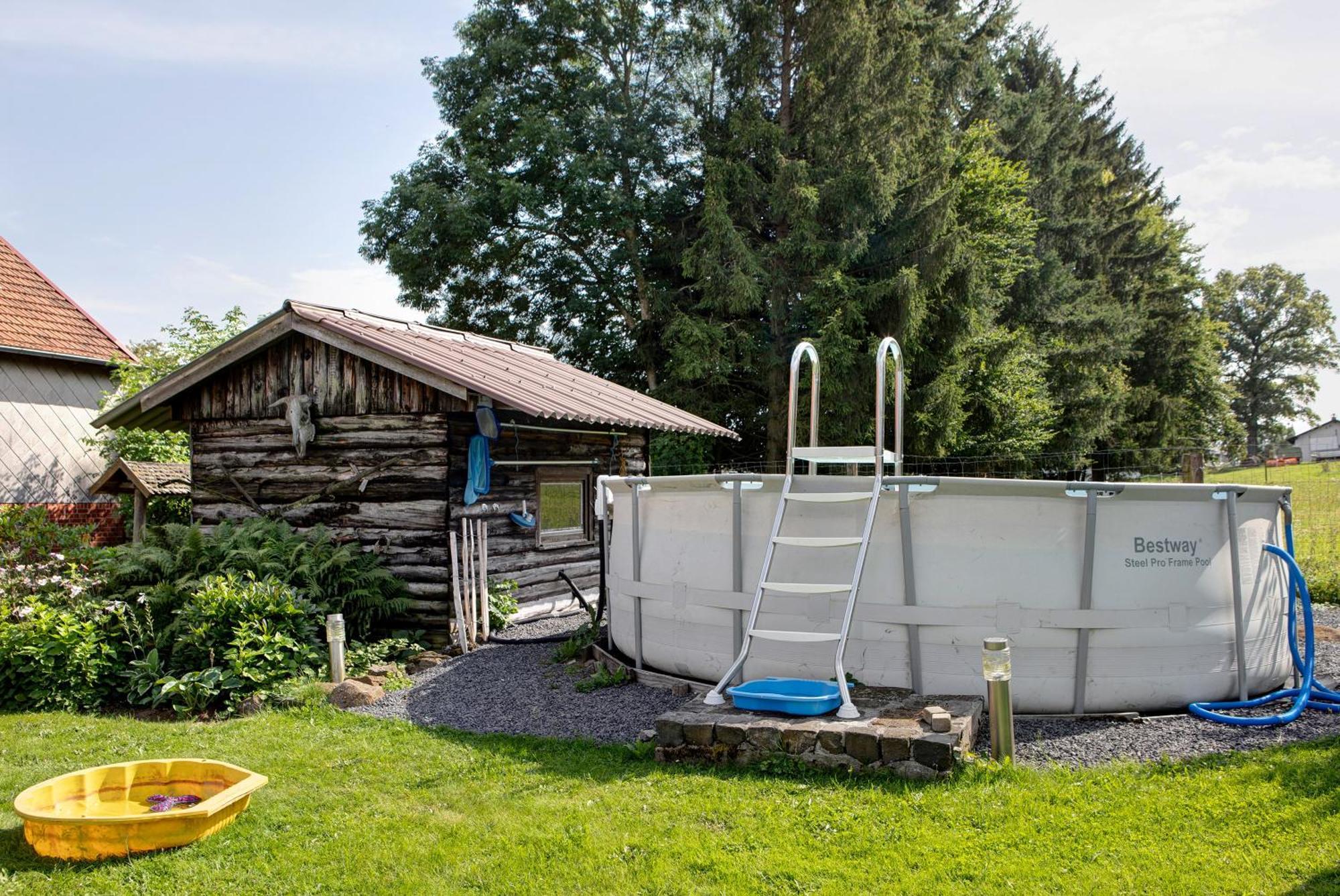 Ferienwohnung Wiesenschneiders Freiensteinau Exterior foto